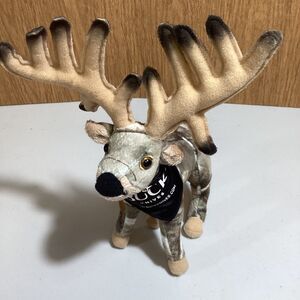 Buck Knives Stuffed Deer Elk Plush Toy with Buck Knives Scarf